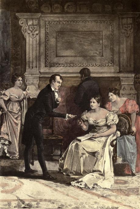 Lord Byron and Marguerite, Countess of Blessington: to meet up in Genoa.