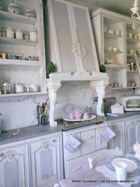 la Nuova cucina Gustavian Chic