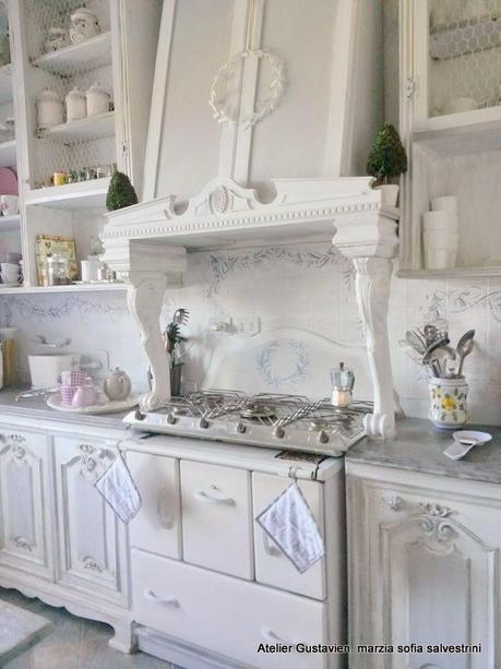 la Nuova cucina Gustavian Chic