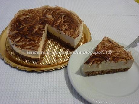 Cheesecake al caffè e latte condensato