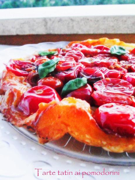 La tarte tatin ai pomodorini e aridatece Nigella!!