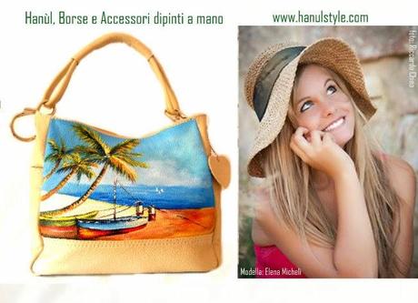 BORSE DIPINTE A MANO, HAND-PAINTED BAG AND ACCESORIES.