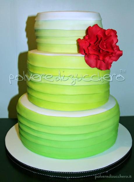 wedding cake, polvere di zucchero, torta nuziale, matrimonio