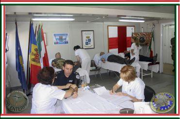 Kosovo/ Base “Villaggio Italia”. Il Multinational Battle Group West a guida italiana dona sangue per l’ospedale di Peja
