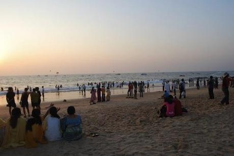 Spiaggia a Goa - India