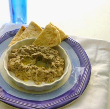 melitzanosalata con la feta melitzanosalata con la feta