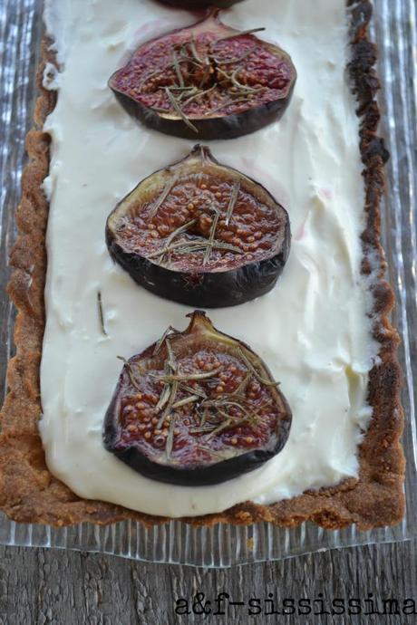 RE-CAKE 11: rosemary fig tart