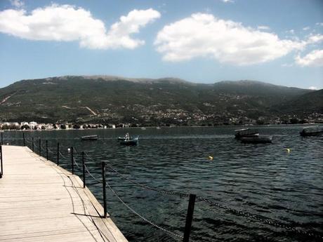 Ohrid sul lago Macedonia