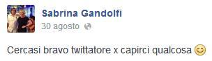 Paola Ferrari contro Sabrina Gandolfi, la sua sostituta: “hai i denti rifatti”