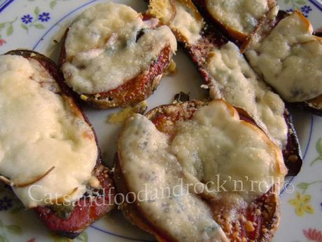 Pizzette di melanzane