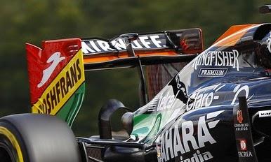 Gp Monza: nessuna feritoia sull'ala posteriore della Force India