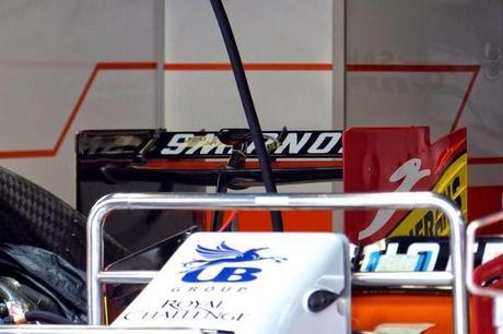 Gp Monza: nessuna feritoia sull'ala posteriore della Force India