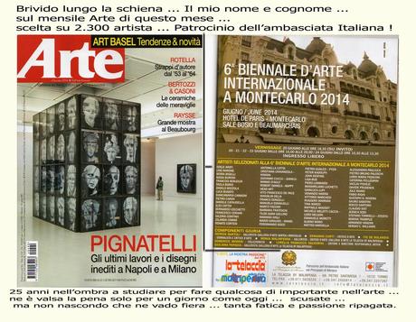 6° Biennale d'arte a Monte Carlo 20_24 Giugno 2014