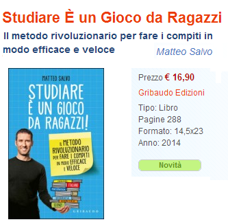 Studiare è un gioco da ragazzi - Matteo Salvo