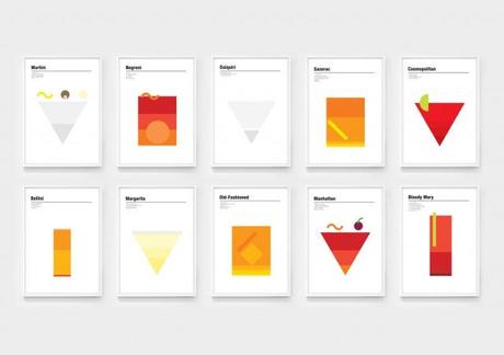 Cocktails Design Posters