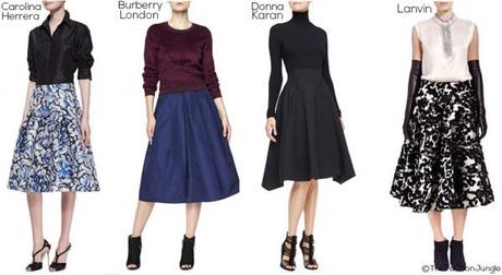 Midi Skirt Trend A/I 14-15 Alessandra Razete The Fashion Jungle