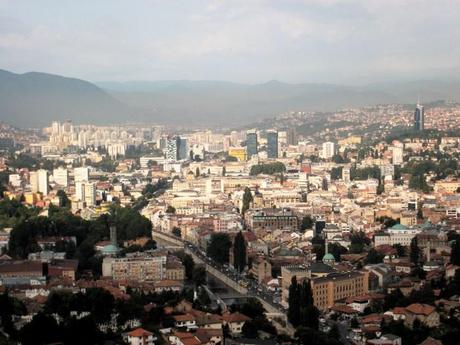  Sarajevo dalla fortezza bianca Bosnia