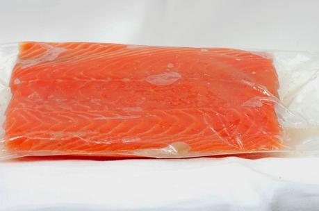 Salmone cottura 40 gr° sottovuoto