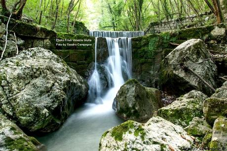 Briglie sul torrente Orvenco, Montenars (UD).