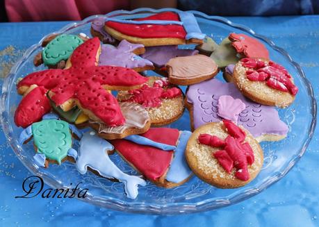 Torta Sirenella e sweet table a tema, per la mia principessa