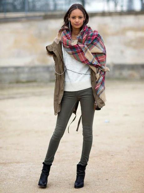 Zara tartan scarf: le maxi sciarpe in lana scozzese