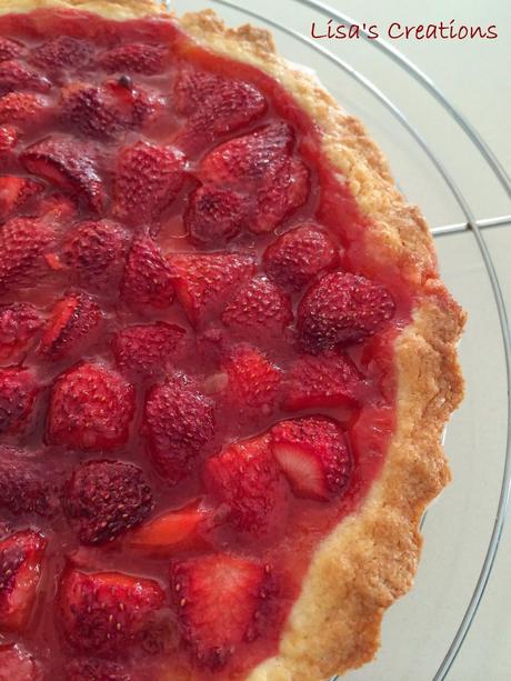 Crostata con fragole fresche