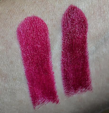 Pupa Paris Experience Swatches Rossetti I'm 002 e 003