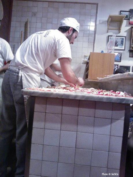 Pizza da Baffetto dopo l'AltaRoma