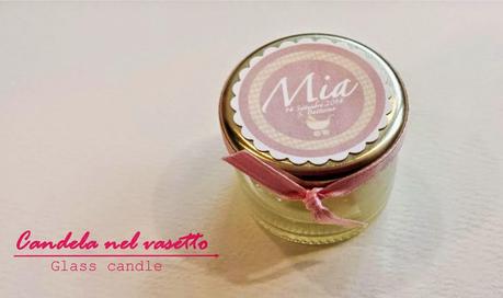 Candele nel vasetto_Glass candle