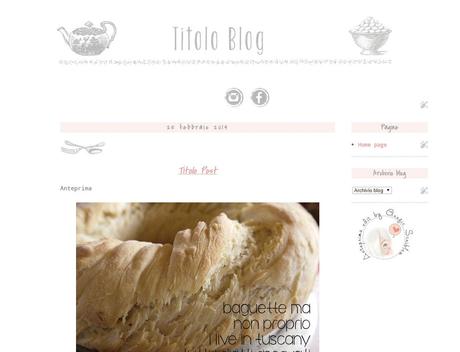 Tema esclusivo per food blogger nr. 11 - 2014