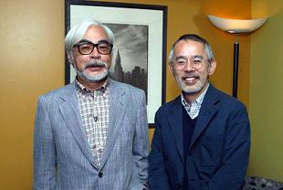 Miyazaki Hayao e Suzuki Toshio