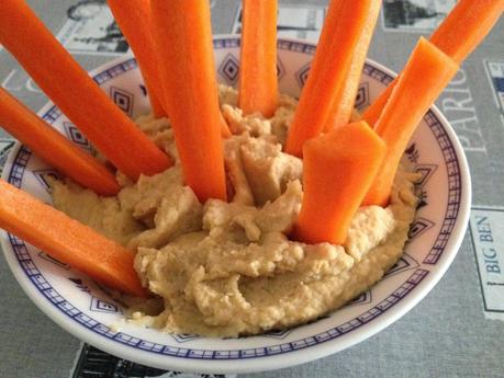 Hummus improvvisato