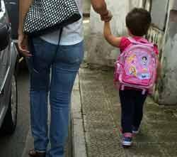 Il mio primo giorno di asilo scuola