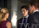 “Arrow 3”: primo sguardo Ray Palmer e papà Diggle