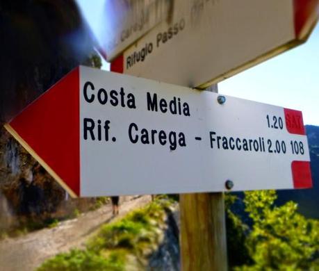 #trekking #13092014 #lessinia #108 #stellealpine #creste #carega