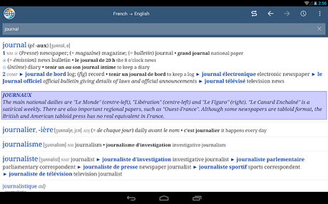  Ultralingua arriva anche su Android con i sui 35 dizionari multilingua