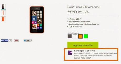 Interessante offerta di Microsoft se acquisti un Lumia