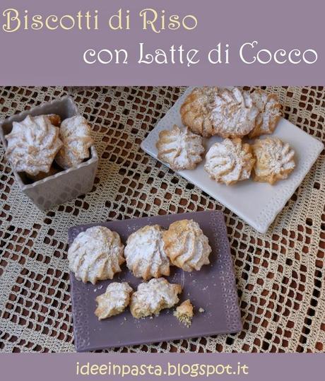 Biscotti di Riso con Latte di Cocco