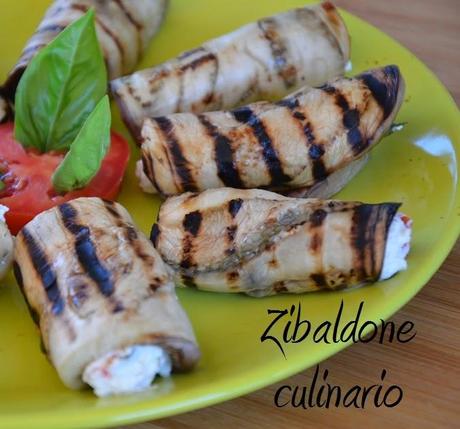 Rotolini di melanzane alla ricotta