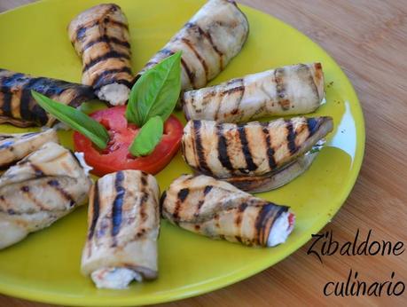 Rotolini di melanzane alla ricotta