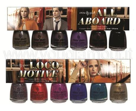 China Glaze All Aboard Collection sets