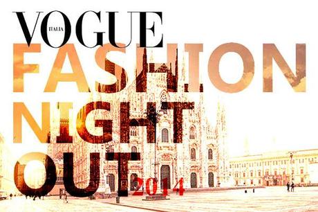 Vogue Fashion Night out 2014 a Milano