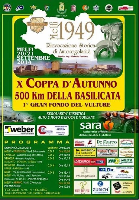 Coppa d'Autunno Basilicata - Rievocazione Autoregolarità