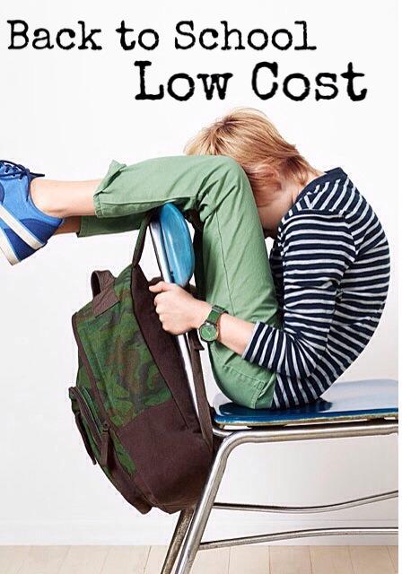 Back to School Low Cost