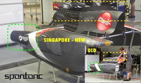 Gp Singapore: gli aggiornamenti della Sauber