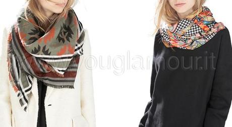 Le sciarpe e i foulard di Zara Autunno 2014