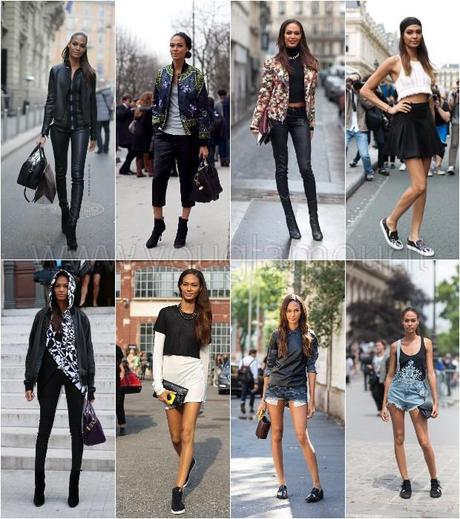 Joan Smalls: lo street style della modella