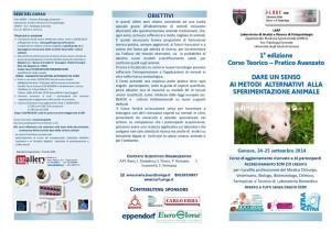 I Care Italia Corso Metodi Alternativi Sperimentazione Animale
