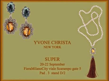Yvone Christa presenta la nuova collezione Aqua Blossom al Super dal 20 al 22 settembre FieraMilanoCity Viale Scarampo gate 5 Milano