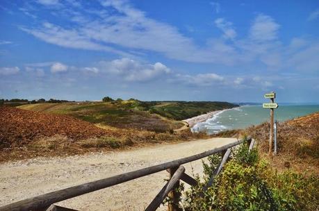 Vasto e la Costa dei Trabocchi vista da Marte